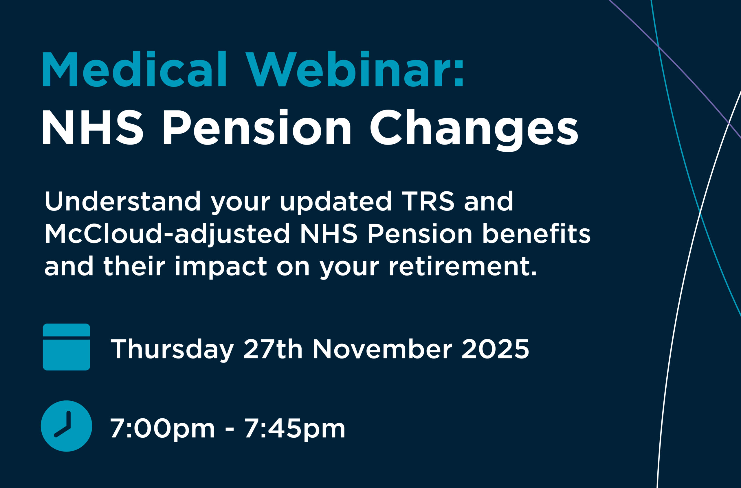NHS Pension Webinar – Understanding McCloud and Avoiding Unnecessary Tax Charges