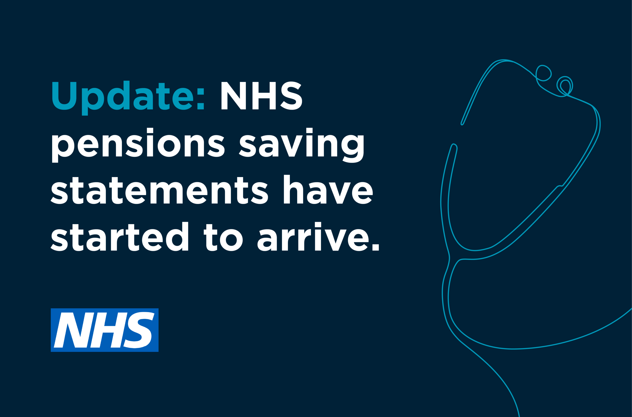 NHS pensions savings statements have started to arrive